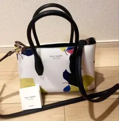【極美品】ケイトスペード エヴァ 2way ショルダーバッグ レモン柄