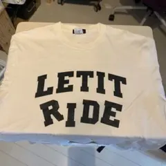 Let it Ride プリントTシャツ Lサイズ