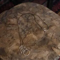武*雀様 JILL PLATNER（ジルプラトナー）ネックレス ブラック 約44 JILL PLATNER ジル プラットナー Necklace TriggerFish