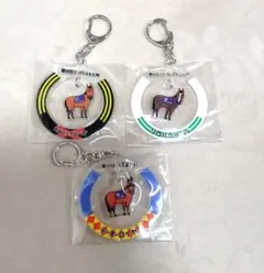キーホルダー 競馬 JRA welcomeチャンス 3個セット