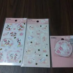 【未開封】ディズニー デザインシール 3点セット