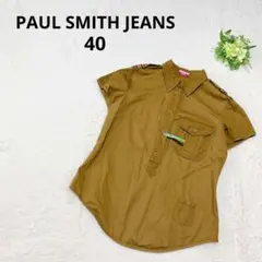 ポールスミスジーンズ サファリシャツプルオーバー 半袖 L トップス レディースのサムネイル