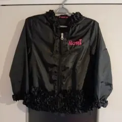 Roni ブラックフリルジャケット Sサイズ