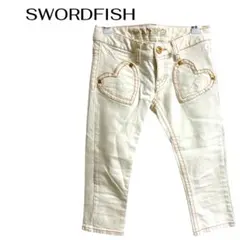 C0481定価8900円新品SWORDFISHハート白デニムギャルカジュアルのサムネイル