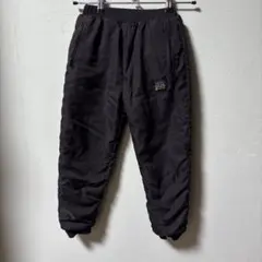 キッズ　裏フリース　もこもこ　 黒　 ロングパンツ
