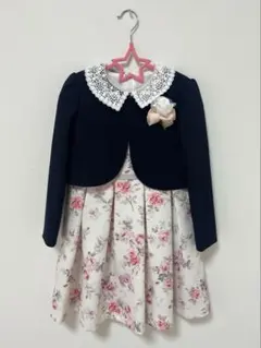 フォーマルワンピースセット　petit main 120 卒園式 入学式