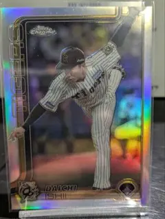 Topps chrome NPB 石井大智 リフラクター 阪神タイガース