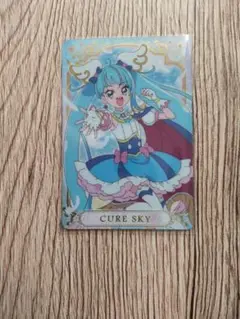 映画　キミとアイドルプリキュア キラキラカードグミ　キュアスカイ