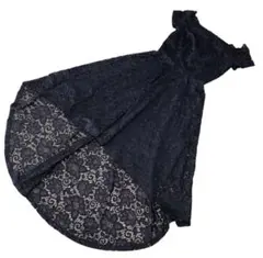 Dress star 結婚式ワンピースフィッシュテール総レースワンピースドレス