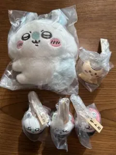 ⭐️ちいかわ クリップぬいぐるみ2＆フィギュアキーホルダーセットまとめ売り⭐️