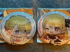 【2個セット】大阪 ルクア限定 アクア ルビー 缶バッチ