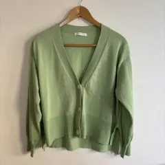 chocol raffine robe カーディガン グリーン
