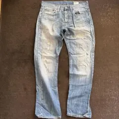 G-Star RAW 3301 デニムパンツ ダメージ加工のサムネイル