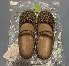 クロックス　Crocs クラシック アニマル バレエ　ヒョウ柄　23cmのサムネイル