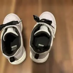 ムーンスター　紫　パープル　18センチ　スニーカー