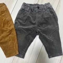 BREEZE コーデュロイ ボトムス 80サイズ　2点