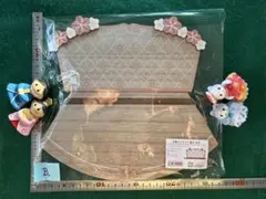 B ひな祭り☆映えボード♪台座 ナチュラルキッチン2026 コレクション 節句