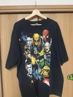 MARVEL マーベル グラフィック Tシャツ ブラック XXLのサムネイル