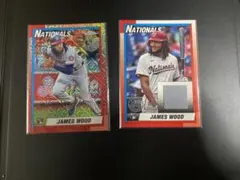 topps mlb james wood レリックカード　おまけ付き