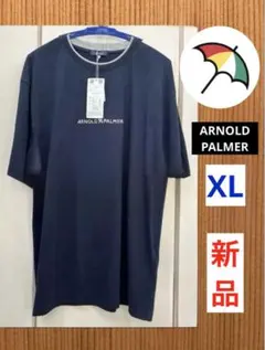 ＊ 新品 未使用 アーノルドパーマー 2重襟 Tシャツ 刺繍 ロゴ XLサイズのサムネイル