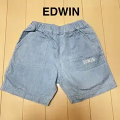 EDWIN エドウィン デニム ハーフパンツ 半ズボン 綿100 90センチ