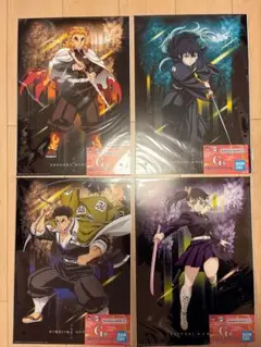 鬼滅の刃　一番くじ　G賞　ポスターコレクション　４枚セット