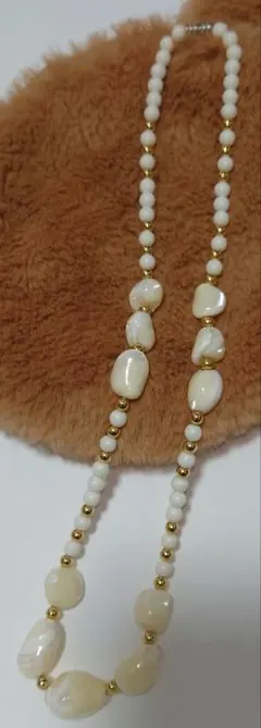 夜光貝ネックレス