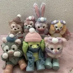 ⭐︎新品未使用⭐︎ リーナベル ダンシングスノーフレークス ぬいぐるみバッジ ダンシングスノーフレークス リーナベル ぬいぐるみバッジ