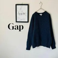 ギャップ ニット / メンズ ウール 長袖 プルオーバー 丸首 M サイズ