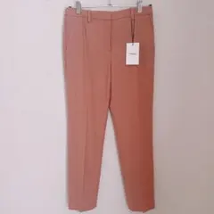 新品タグ付Theory セオリー クロップドパンツ　サーモンピンク