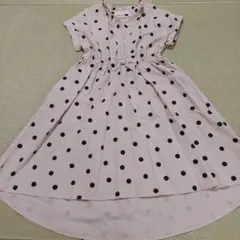 NAUGHTY COMPANY ドット柄ワンピース 130