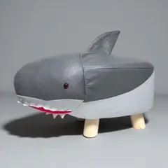【新品未使用】 アニマル スツール 椅子 シャーク サメ チェア