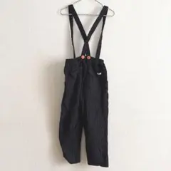 マーキーズ　サッカー生地 サスペンダーパンツ120