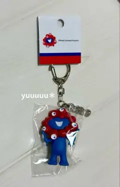 ミャクミャク 立体PVCキーホルダー プレート付 万博 EXPO2025 新品