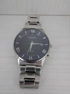 CITIZEN・シチズン☆H100 AT6050-54E電波ソーラーチタン腕時計 - メルカリ