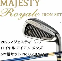 新品 マジェスティ ロイヤル アイアンセット 7本 右 R 2023年 - メルカリ