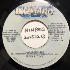 BRIAN & TONY GOLD CARELESS LIFE