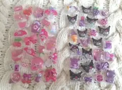 ボンボンドロップシール マイメロ クロミ おすそわけ 2枚セット