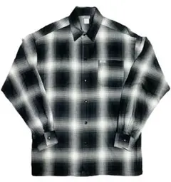 Cal Top 2000 LS OMBRE CHECK BLK/Ivory
