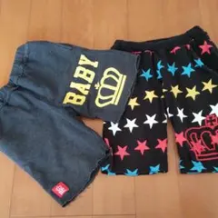 ベビードール　サイズ１２０センチ　半ズボン２点セット