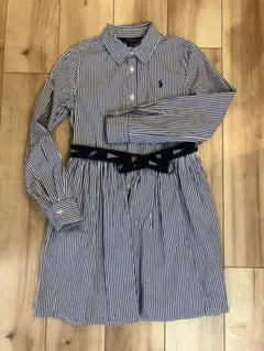 Polo Ralph Lauren ストライプワンピース 10号