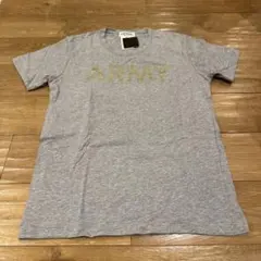 メンズ NANO universe ARMY スタッズ Tシャツ グレー Lのサムネイル