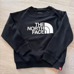 【THE NORTH FACE】 キッズ ブラック スウェットトレーナー 120