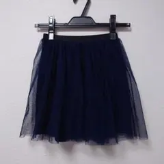 【美品 】ユニクロチュールスカート 130