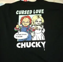 チャッキー　Tシャツ　L　メンズ　バックプリント　チャイルドプレイ