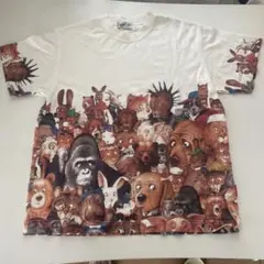 美品【KUNIO COLLECTION】クニオコレクション Tシャツ アニマル柄