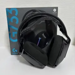 【極美品】 Logicool ワイヤレス ゲーミングヘッドセット G733 黒 ロジクール ゲーミングヘッドセット ワイヤレス（USB） /ヘッド