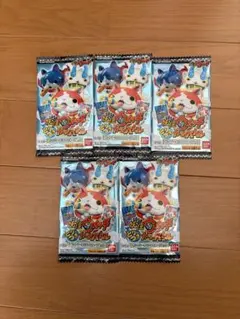 妖怪ウォッチとりつきカードバトルサントリーオリジナルカードセット5パック