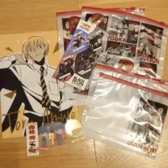 名探偵コナン　安室透　赤井秀一　スライダーバッグ・ステッカー・ファイル　スリコ