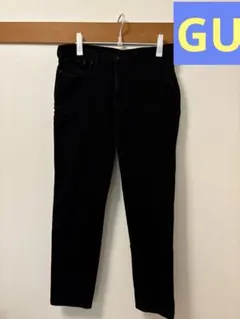 GU ブラック デニムパンツのサムネイル